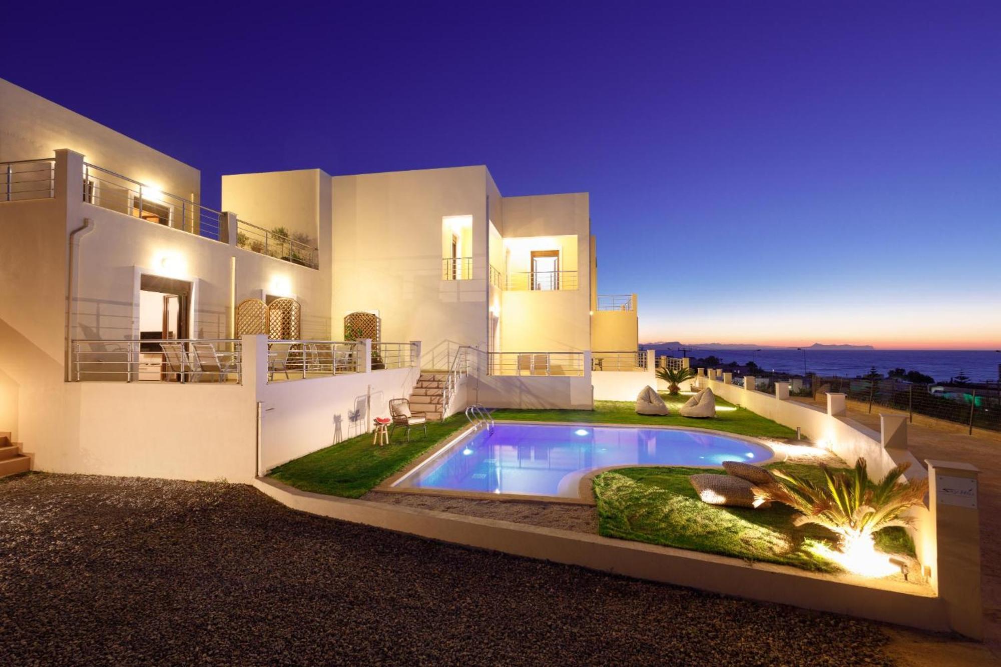 Oak Wood - Sea View Exclusive Maisonette Sfakaki Exterior photo